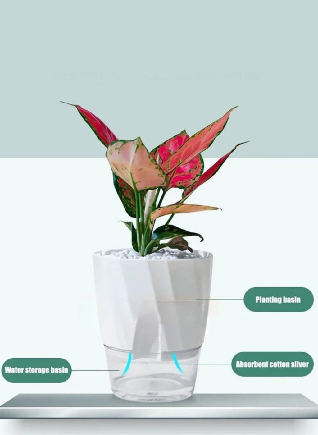 Indoor Hydroponic Flower Pot
