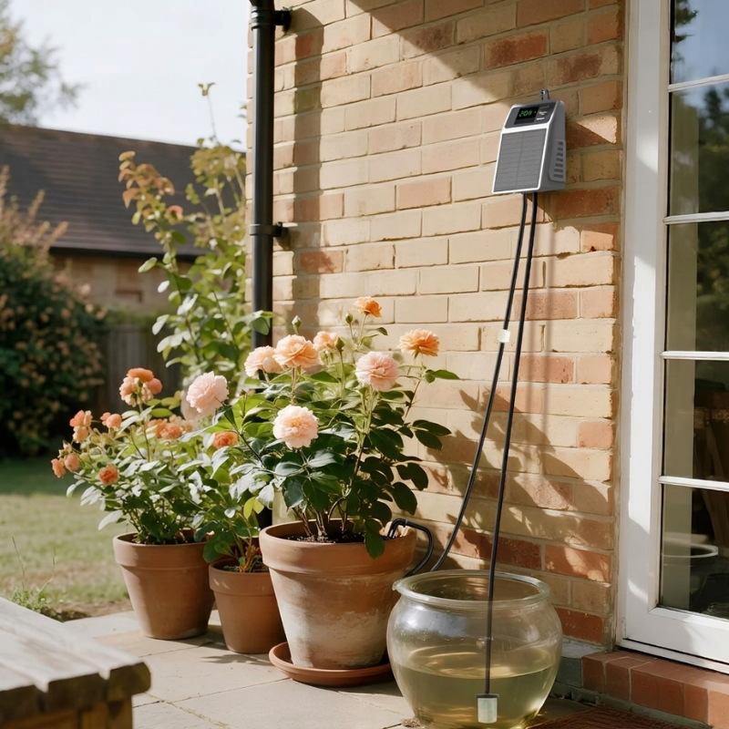 Upgraded Solar Automatic Drip Irrigation System