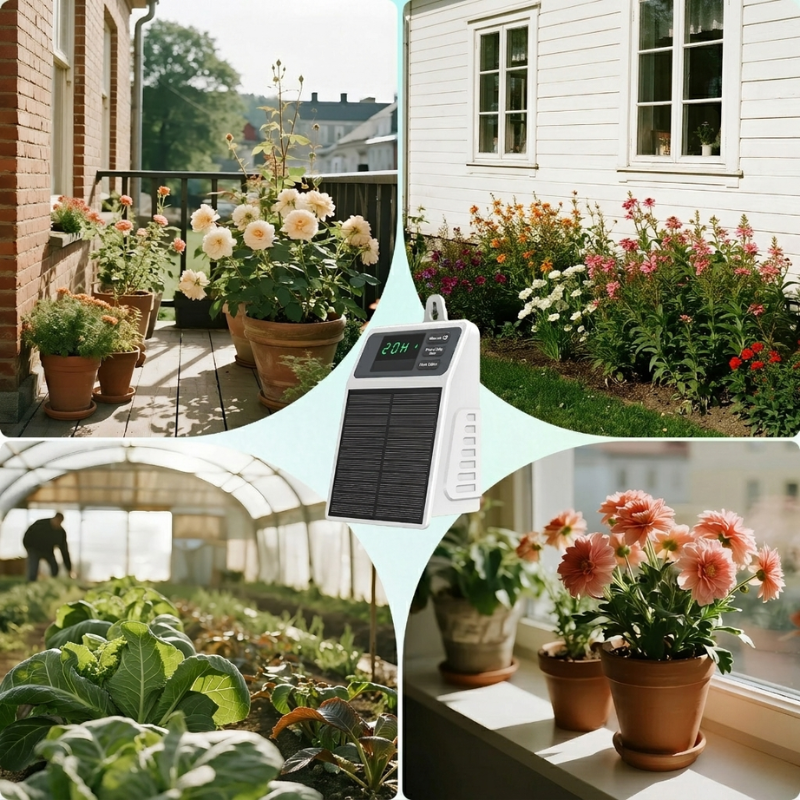 Upgraded Solar Automatic Drip Irrigation System