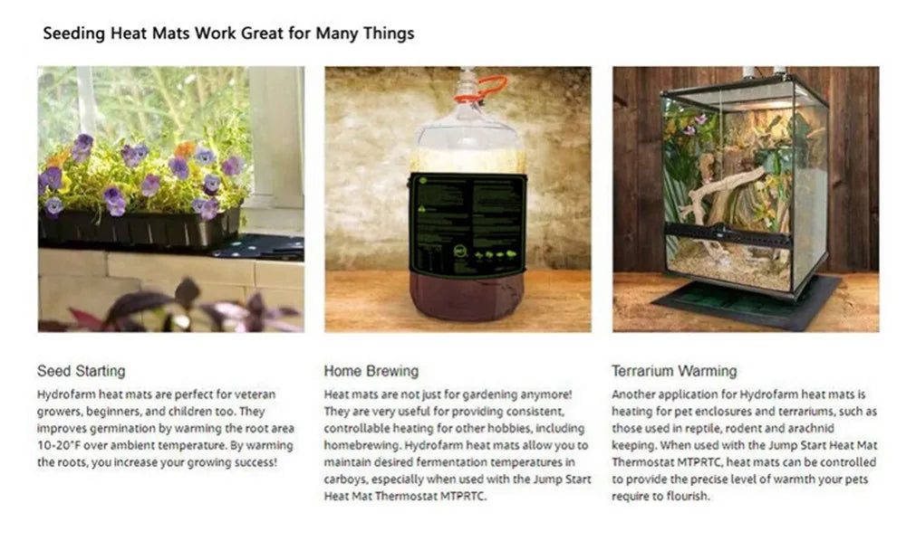 Hydroponic Seed Heat Mat