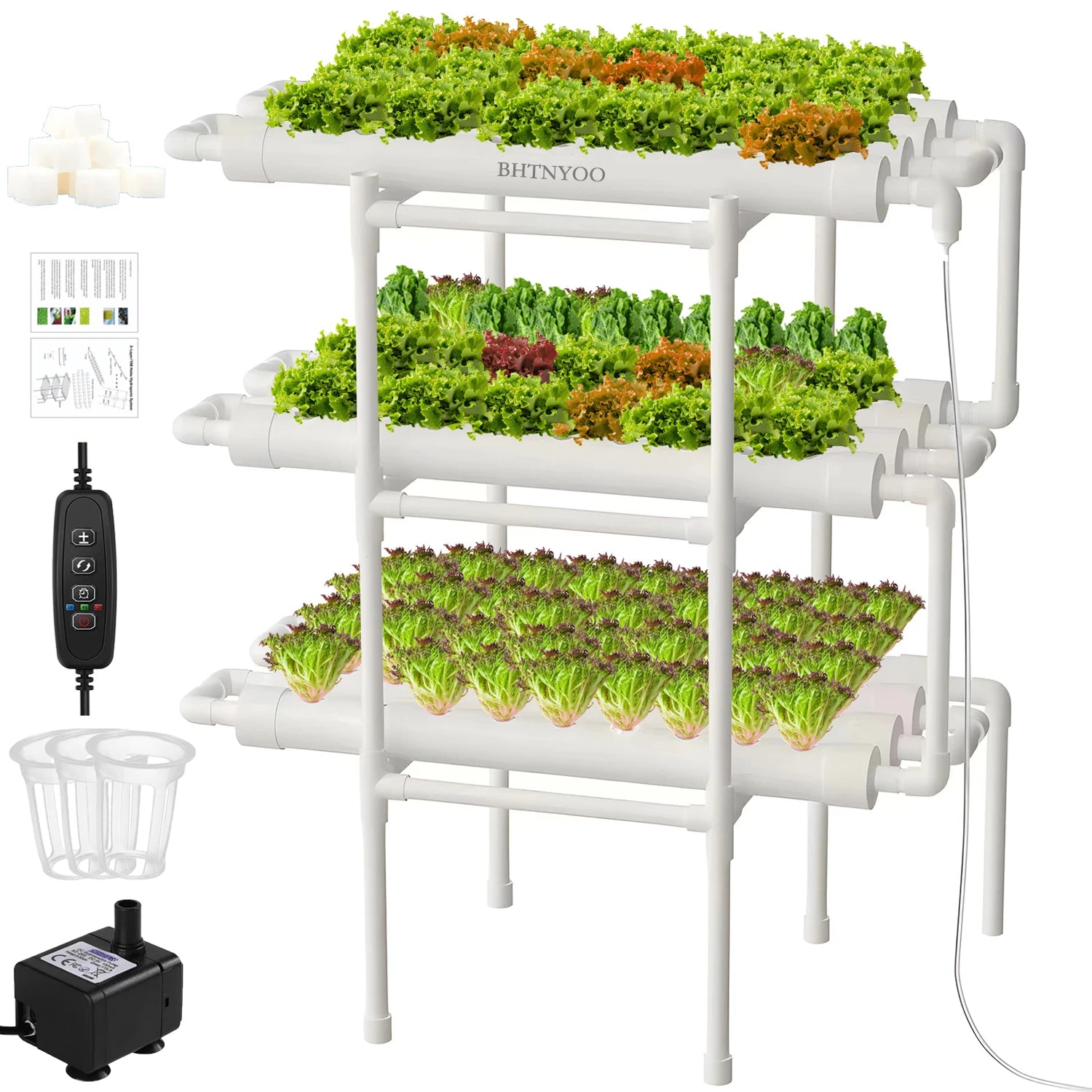 PVC Hydroponic Grow System