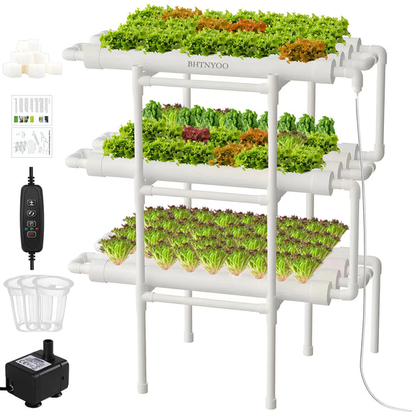 PVC Hydroponic Grow System