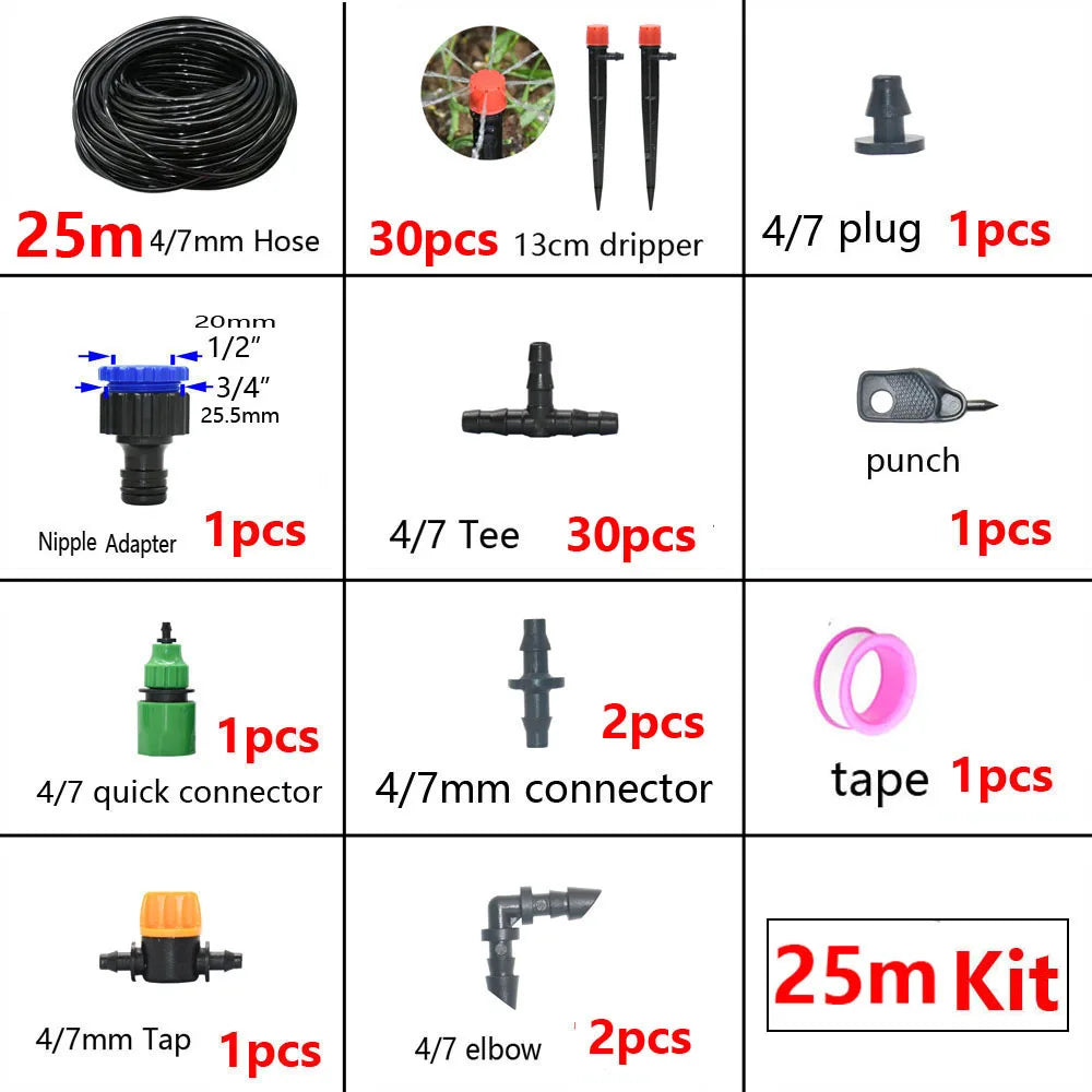 DIY Automatic Drip Irrigation Watering Kit