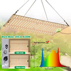 Adjustable Full-Spectrum LED Grow