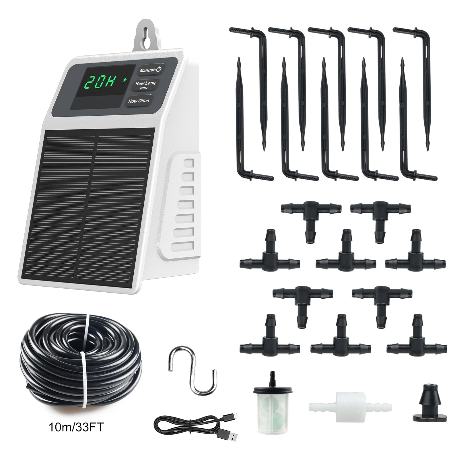 Upgraded Solar Automatic Drip Irrigation System