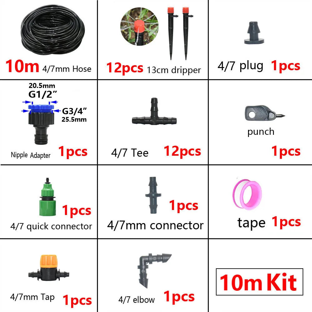 DIY Automatic Drip Irrigation Watering Kit