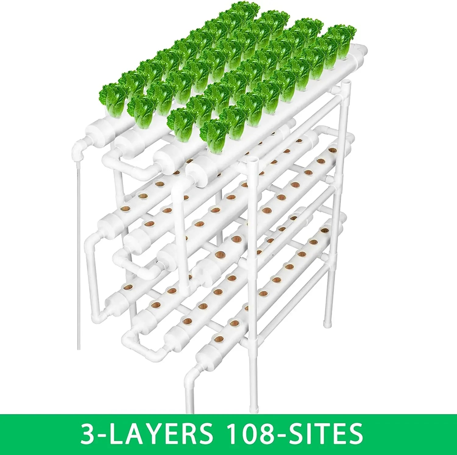 PVC Hydroponic Grow System