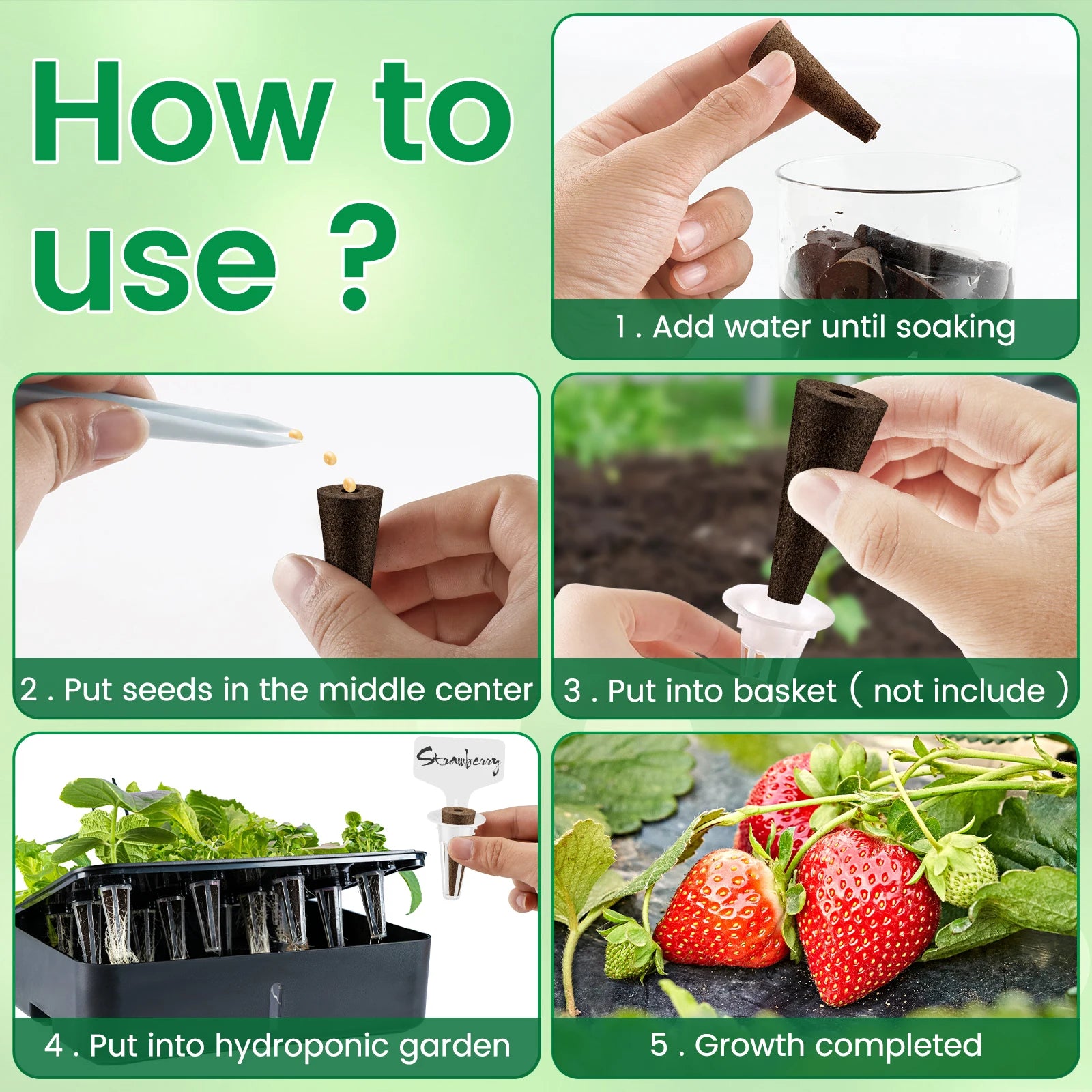 Hydroponic Seed Starter Kit