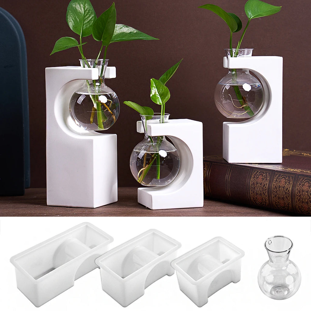 Silicone Hydroponic Plant Vase