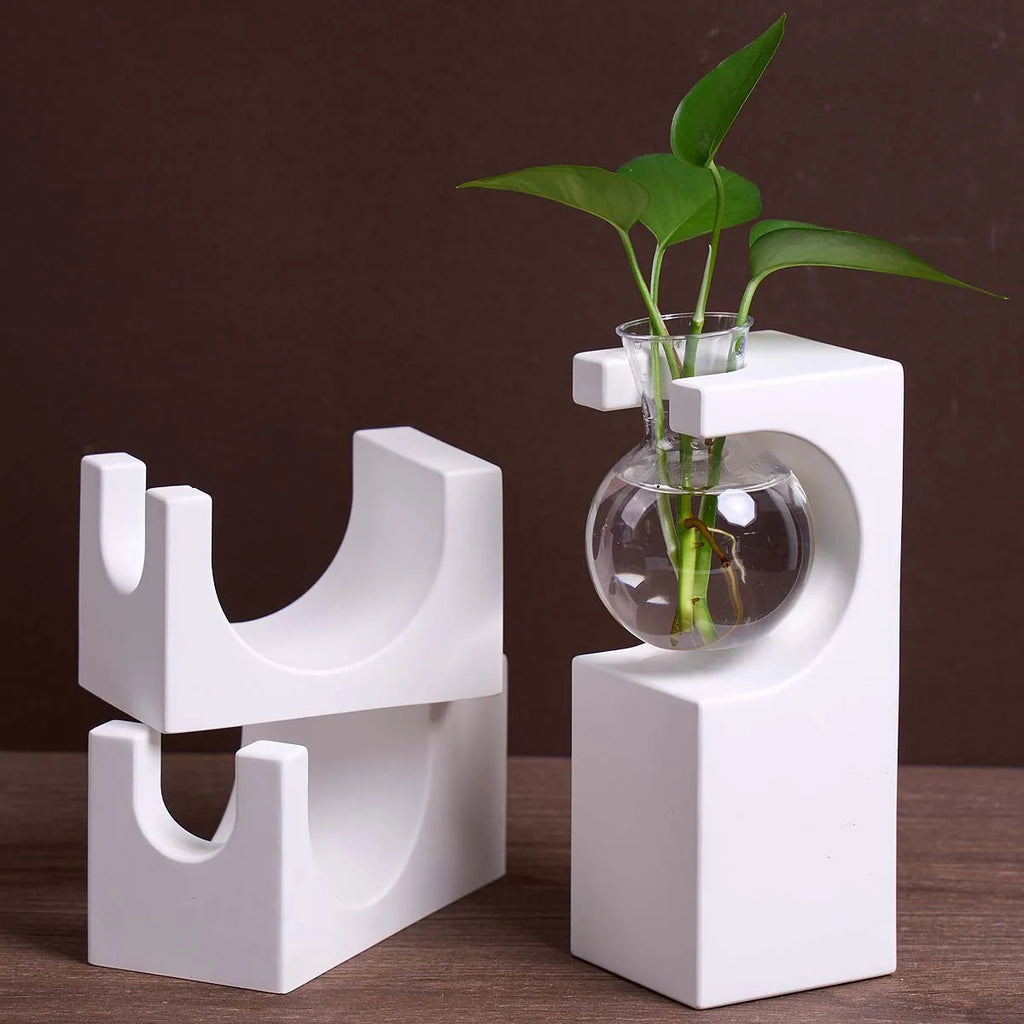 Silicone Hydroponic Plant Vase