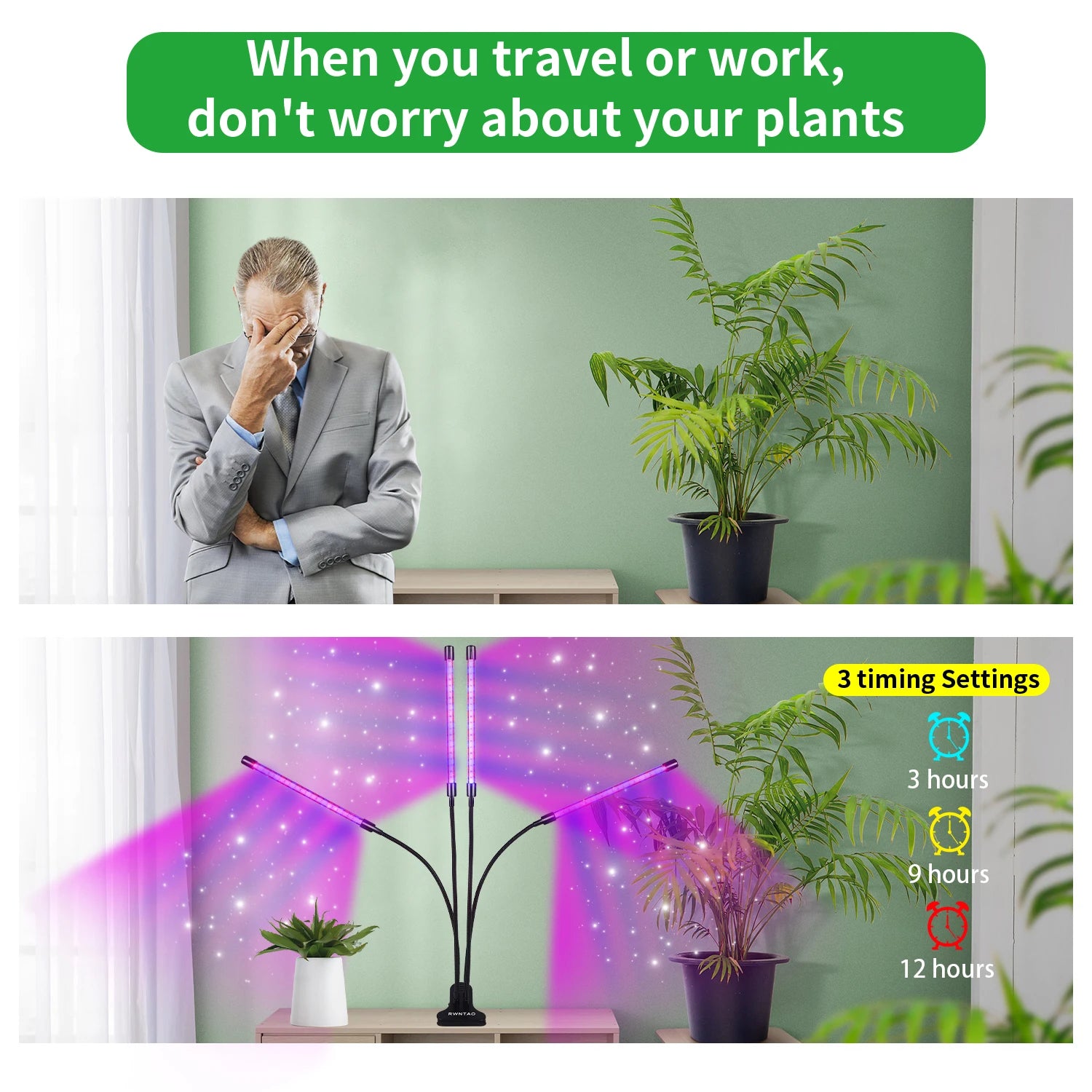 USB Full Spectrum Grow Lamp