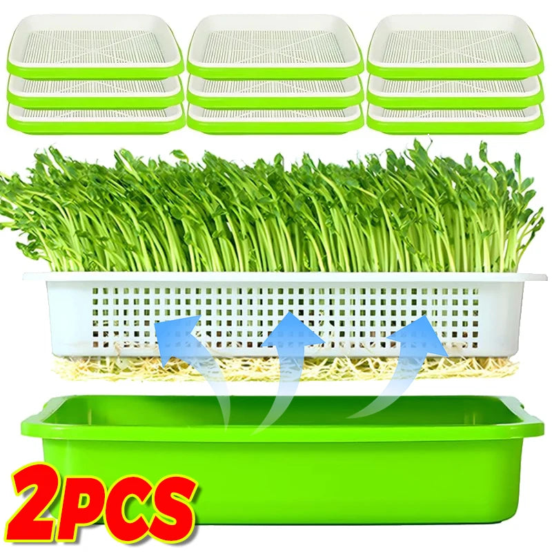 Microgreens Sprouting Tray Set