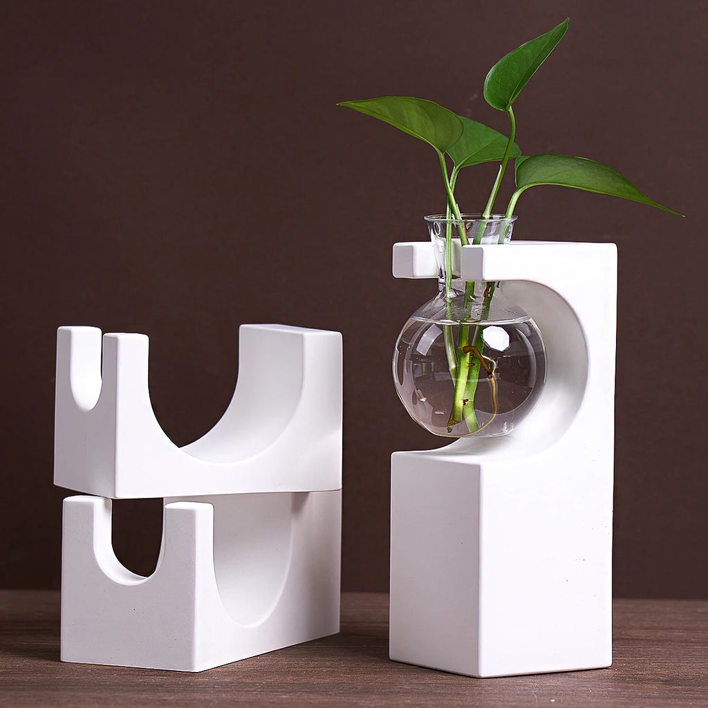 Silicone Hydroponic Plant Vase