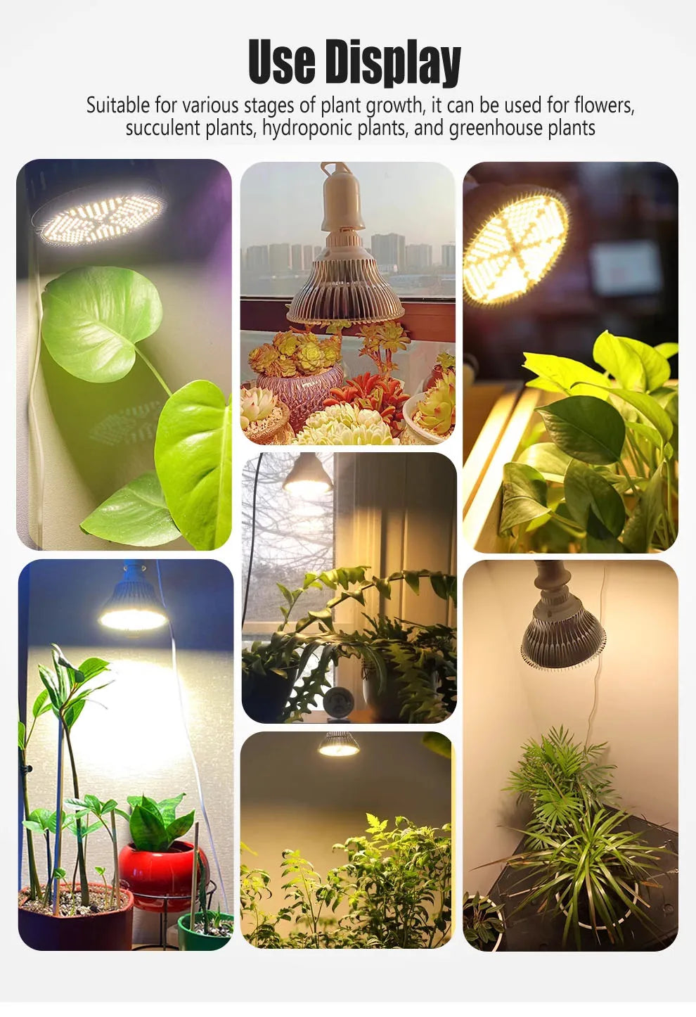 E27 Full Spectrum Grow Light