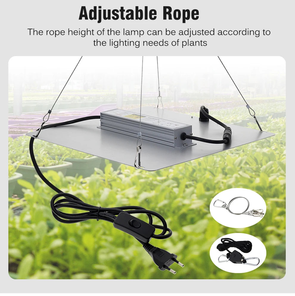 Adjustable Full-Spectrum LED Grow