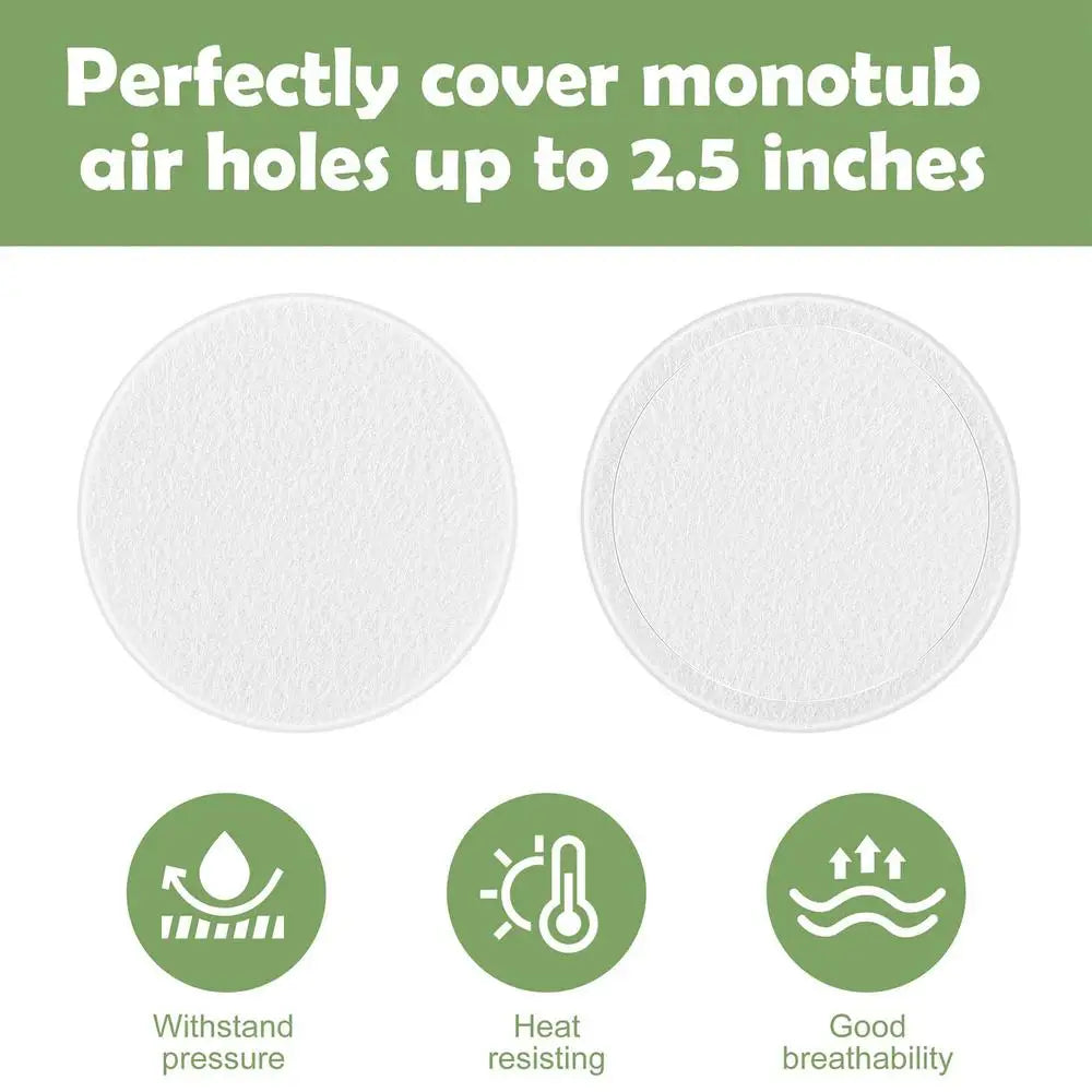 Mushroom Filter Patch Pads