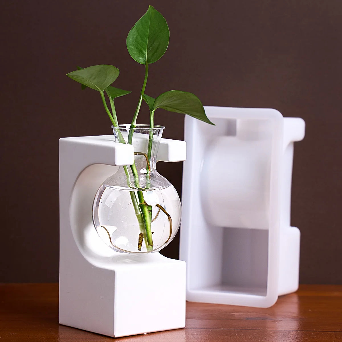 Silicone Hydroponic Plant Vase