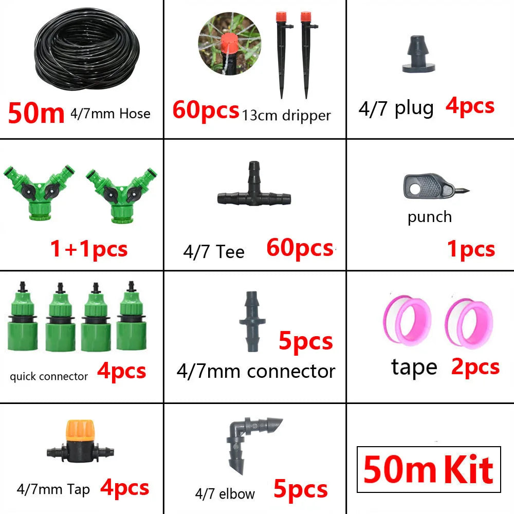 DIY Automatic Drip Irrigation Watering Kit
