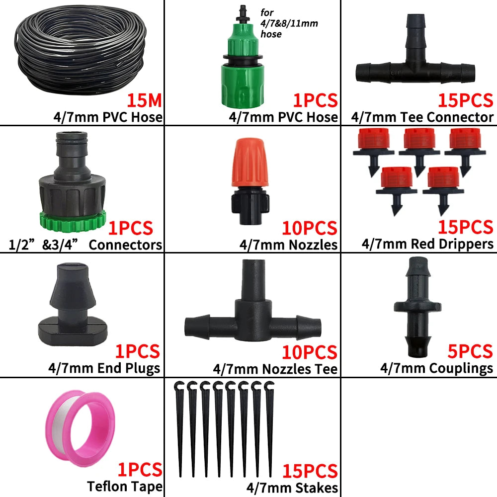 Automatic Drip Irrigation Watering Kit