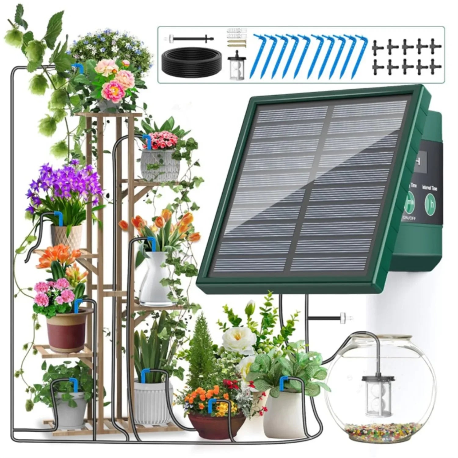 Solar Automatic Drip Irrigation Kit