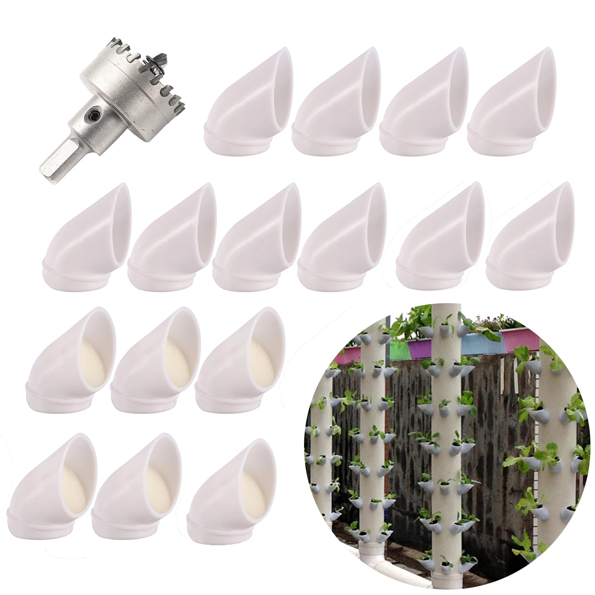 Hydroponic Drill Seedling Kit