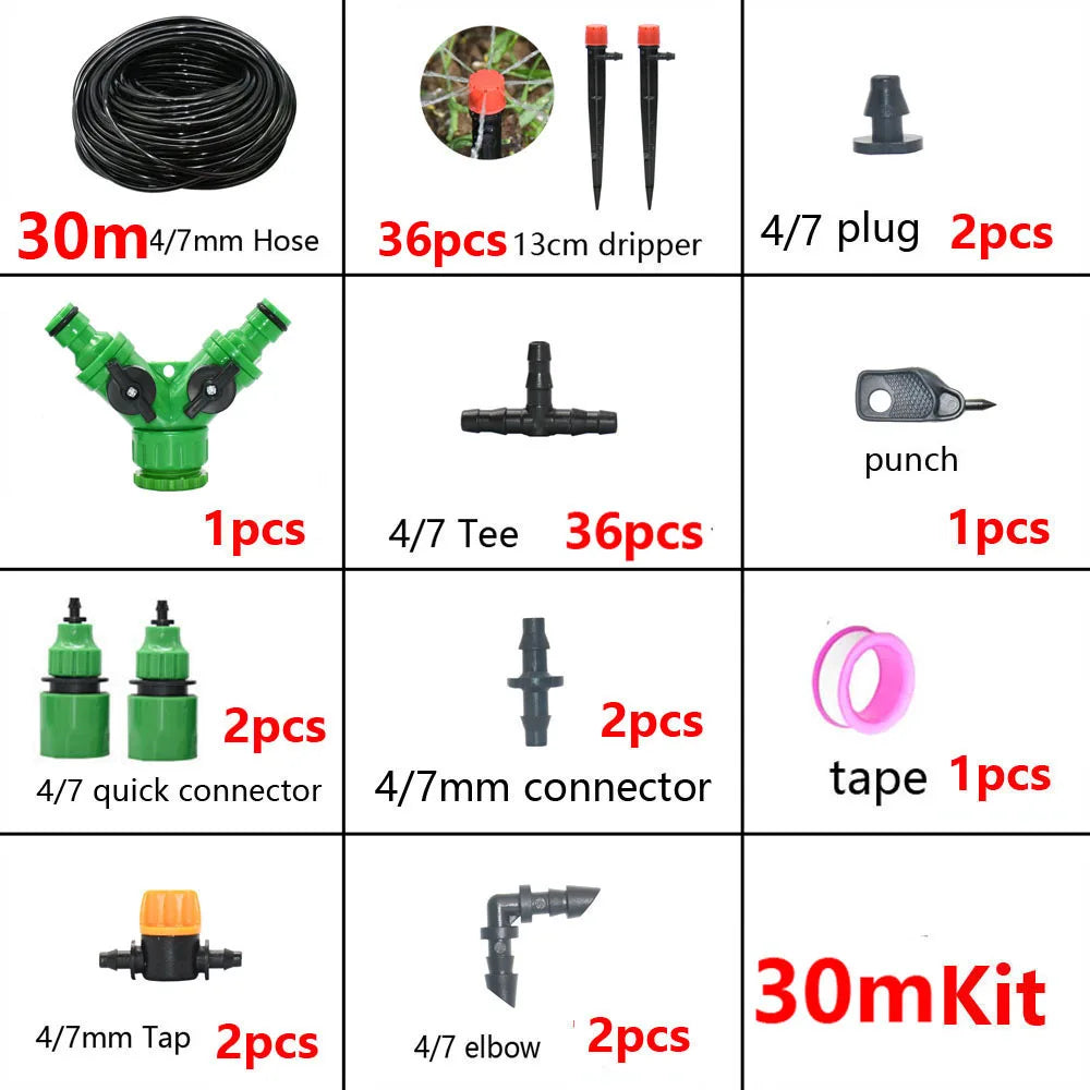 DIY Automatic Drip Irrigation Watering Kit