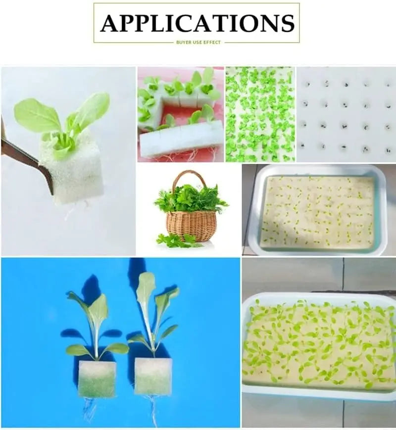 Hydroponic Grow Sponges Blocks