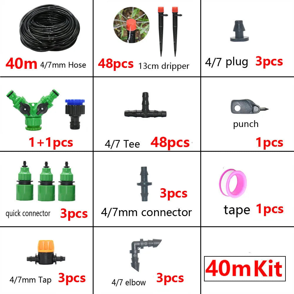 DIY Automatic Drip Irrigation Watering Kit